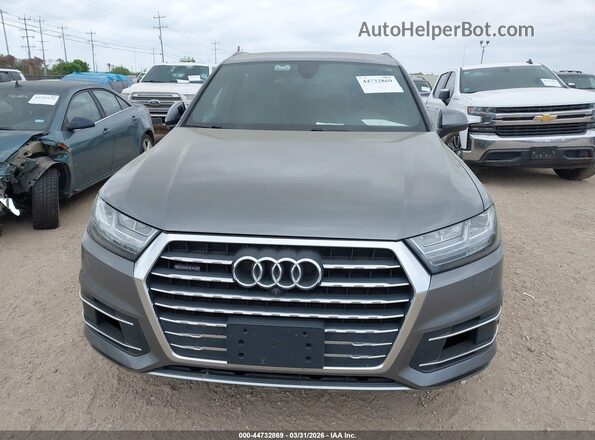 WA1LAAF7XHD018444 2017 AUDI Q7 Серый Вид щитка приборов