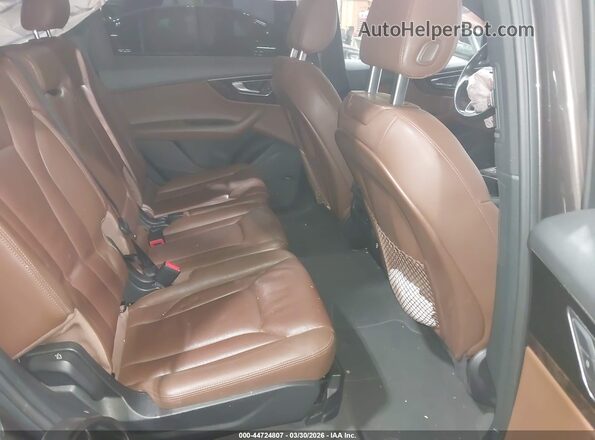 WA1LAAF7XJD041342 2018 AUDI Q7 Коричневый Вид наклейки с VIN-кодом