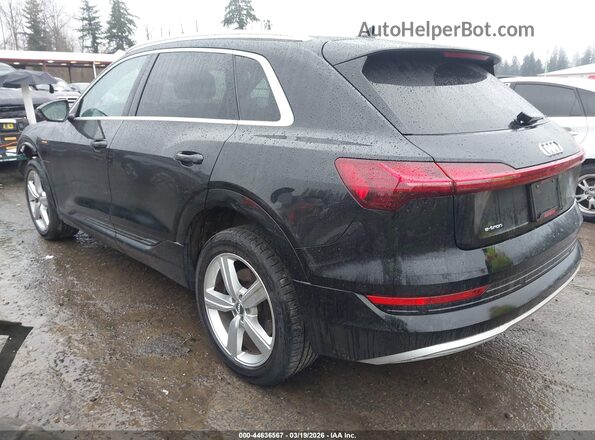 WA1LAAGE0KB023068 2019 AUDI E-TRON Black Trasero izquierdo