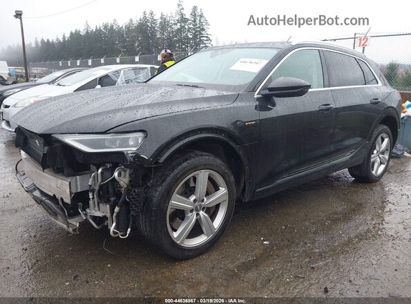 WA1LAAGE0KB023068 2019 AUDI E-TRON Black Vista tres cuartos delantera izquierda