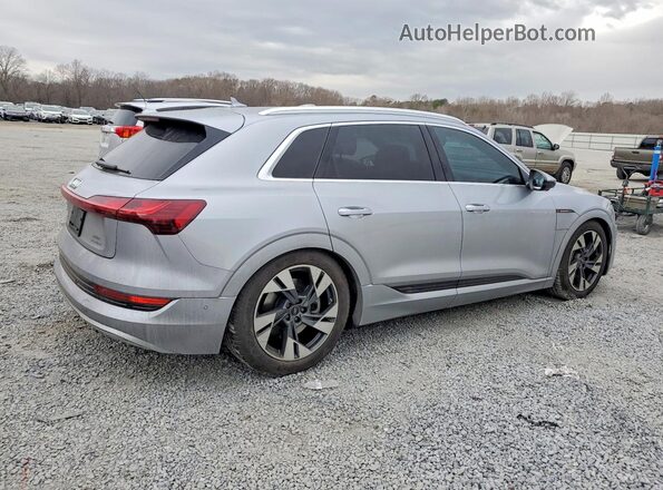WA1LAAGE2NB033685 2022 AUDI E-TRON Silver Задня права чверть
