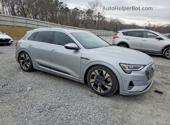 WA1LAAGE2NB033685 2022 AUDI E-TRON Silver Передня права чверть