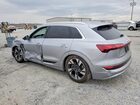 2022 Audi E-tron Premium Plus Silver vin: WA1LAAGE2NB033685