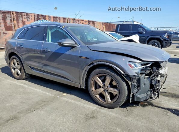 WA1LAAGE4KB023591 2019 AUDI E-TRON Gray Передня права чверть