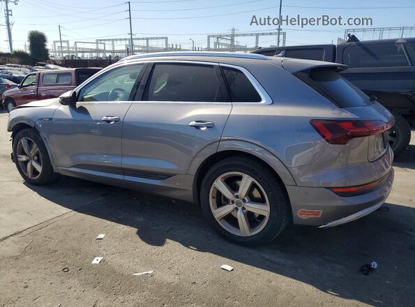 WA1LAAGE4KB023591 2019 AUDI E-TRON Gray Задня ліва чверть