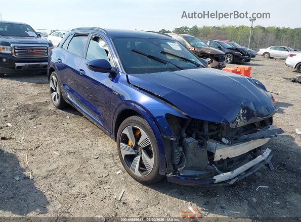 WA1LAAGE5NB014726 2022 AUDI E-TRON Dark Blue წინა მარჯვენა