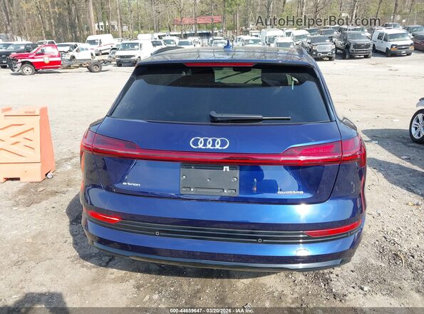 WA1LAAGE5NB014726 2022 AUDI E-TRON Dark Blue 