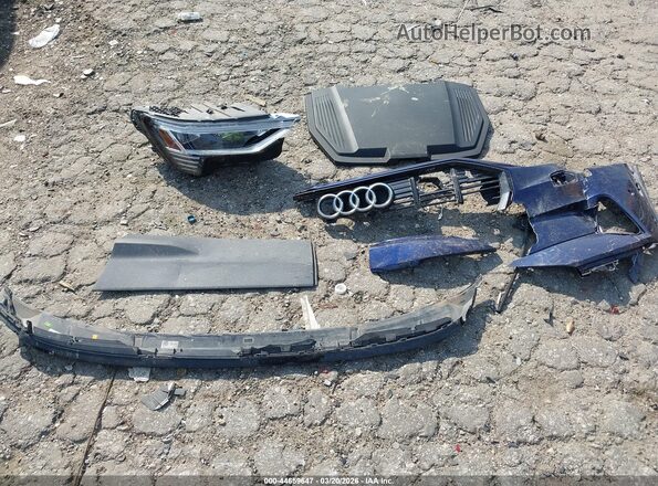 WA1LAAGE5NB014726 2022 AUDI E-TRON Dark Blue წინა პანელის ხედი