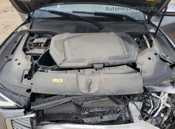 WA1LAAGE8KB024677 2019 AUDI E-TRON Gray ძრავის განყოფილების ხედი