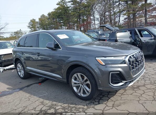 WA1LCBF76SD002927 2025 AUDI Q7 Серый Передняя правая четверть