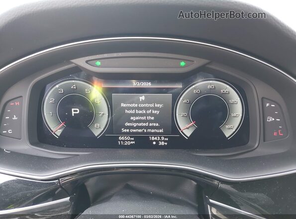 WA1LCBF76SD002927 2025 AUDI Q7 Серый Вид задних сидений