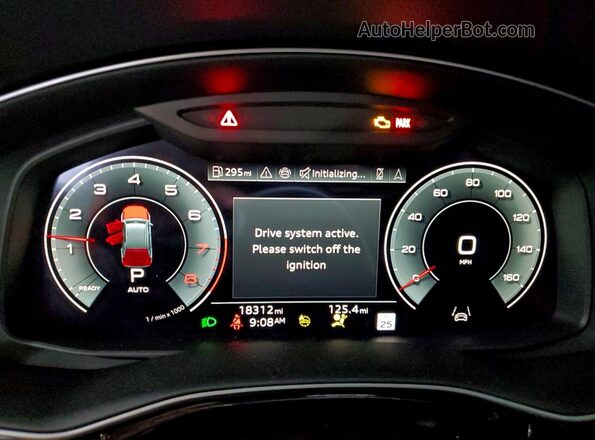 WA1LCBF78SD004937 2025 AUDI Q7 Черный Вид щитка приборов