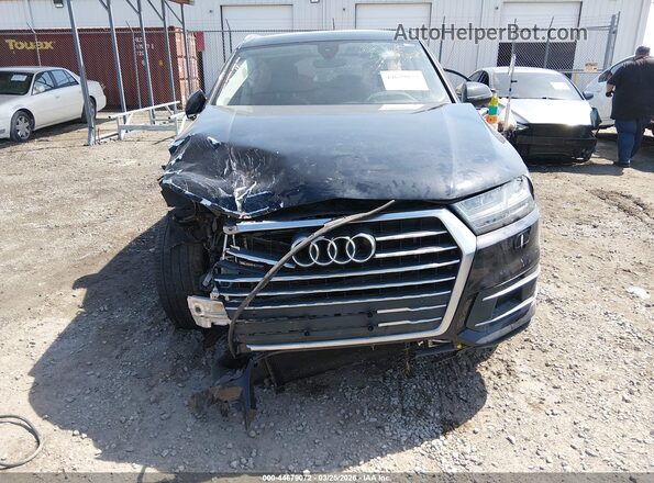 WA1LHAF70KD022179 2019 AUDI Q7 Black Вид спереду