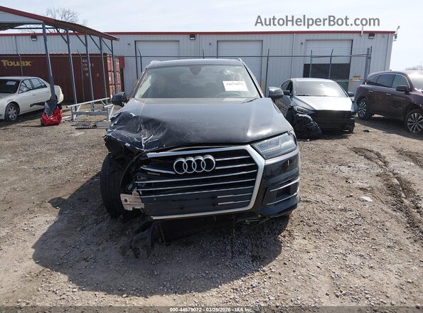 WA1LHAF70KD022179 2019 AUDI Q7 Black Вид задньої частини салону