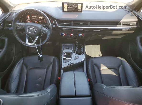 WA1LHAF72HD053183 2017 AUDI Q7 Gray წინა პანელის ხედი