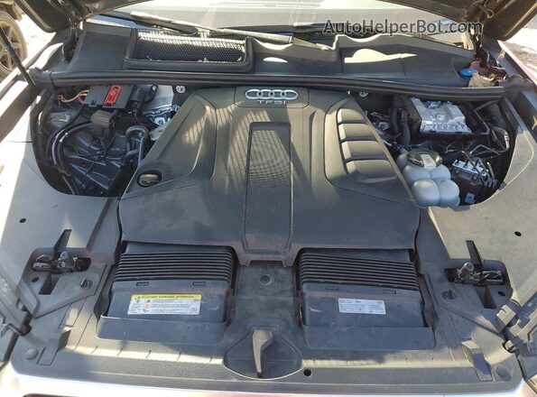 WA1LHAF72HD053183 2017 AUDI Q7 Gray უკანა სალონის ხედი