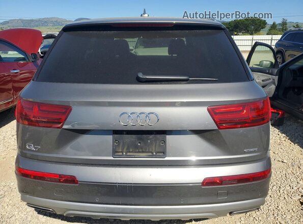 WA1LHAF72HD053183 2017 AUDI Q7 Gray უკანა ხედი