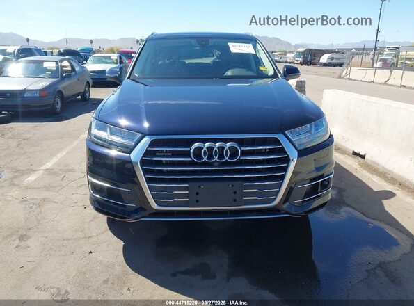 WA1LHAF73JD006265 2018 AUDI Q7 Dark Blue Вид щитка приборов