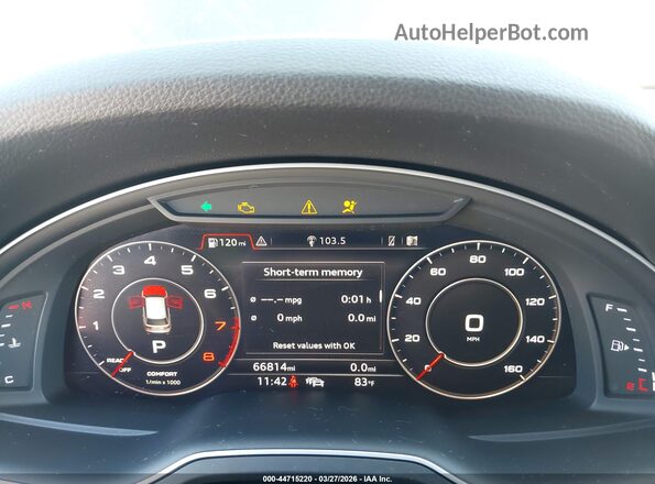 WA1LHAF73JD006265 2018 AUDI Q7 Dark Blue Вид задних сидений