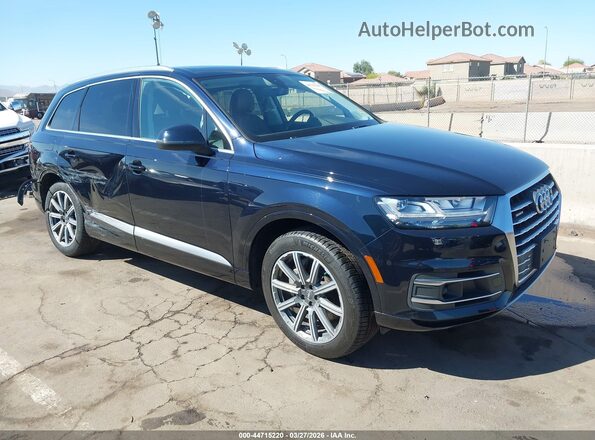 WA1LHAF73JD006265 2018 AUDI Q7 Dark Blue Передняя правая четверть