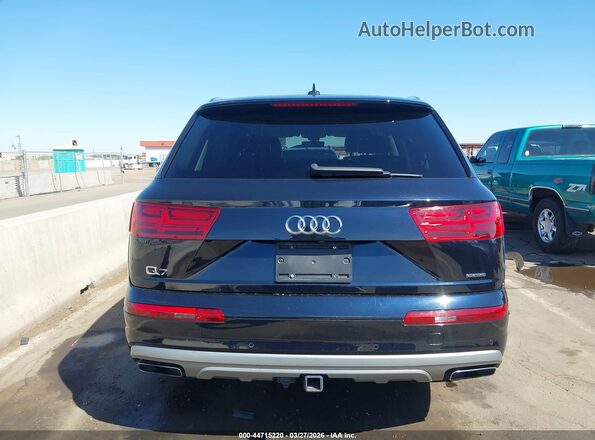 WA1LHAF73JD006265 2018 AUDI Q7 Dark Blue 