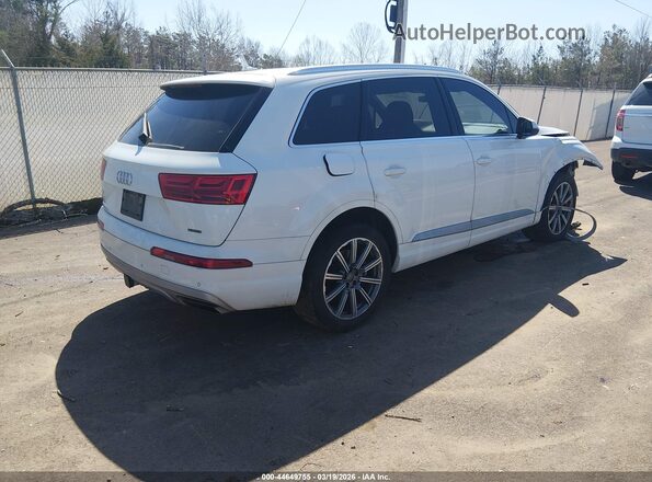 WA1LHAF73JD040528 2018 AUDI Q7 Белый Задняя правая четверть