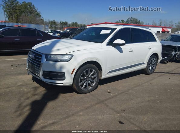 WA1LHAF73JD040528 2018 AUDI Q7 Белый Передняя левая четверть