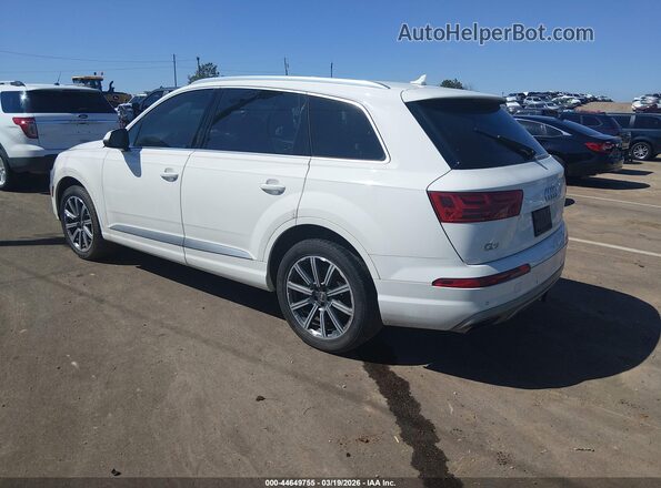 WA1LHAF73JD040528 2018 AUDI Q7 Белый Задняя левая четверть