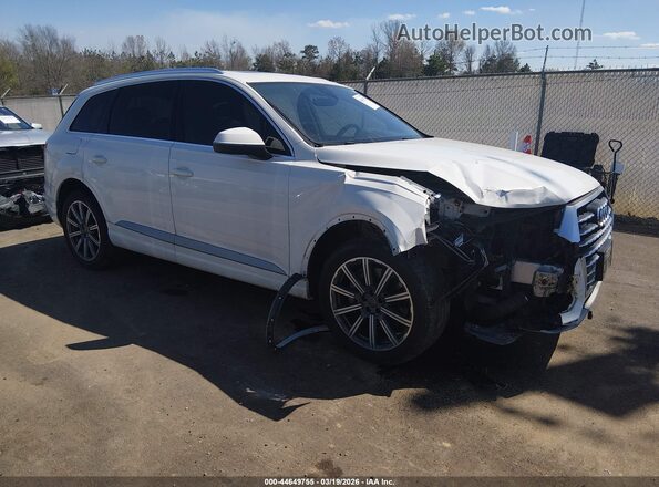 WA1LHAF73JD040528 2018 AUDI Q7 Белый Вид спереди