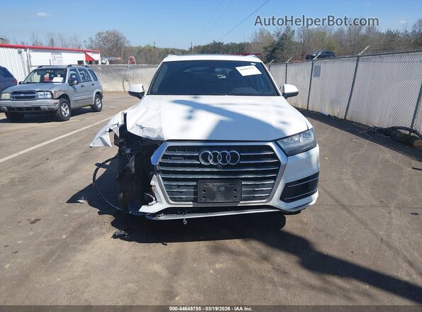 WA1LHAF73JD040528 2018 AUDI Q7 Белый Вид щитка приборов