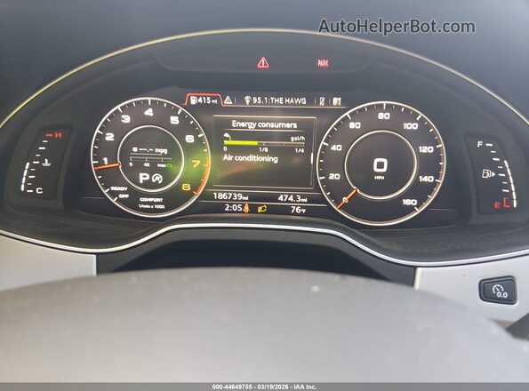WA1LHAF73JD040528 2018 AUDI Q7 Белый Вид задних сидений