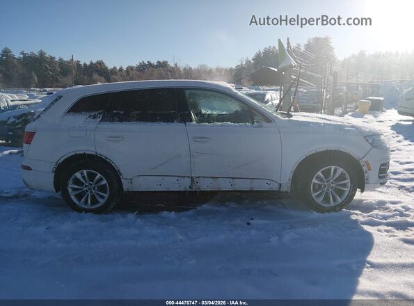 WA1LHAF74JD054857 2018 AUDI Q7 White Vista interior trasera