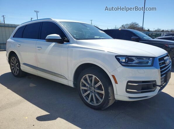 WA1LHAF75JD002749 2018 AUDI Q7 White Передня права чверть