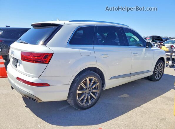WA1LHAF75JD002749 2018 AUDI Q7 White Задня права чверть