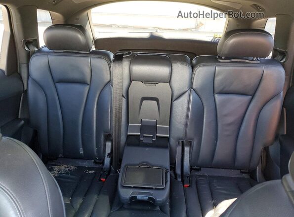 WA1LHAF75JD002749 2018 AUDI Q7 White Вид задніх сидінь