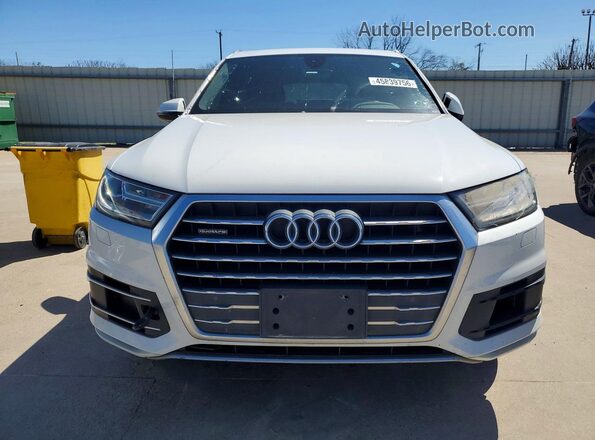 WA1LHAF75JD002749 2018 AUDI Q7 White Вид спереду
