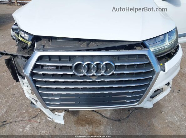 WA1LHAF75KD038474 2019 AUDI Q7 White Widok z przodu