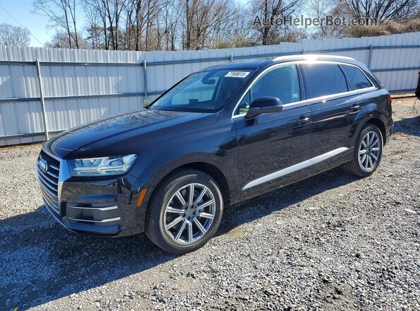 WA1LHAF77KD043000 2019 AUDI Q7 Черный Передняя левая четверть