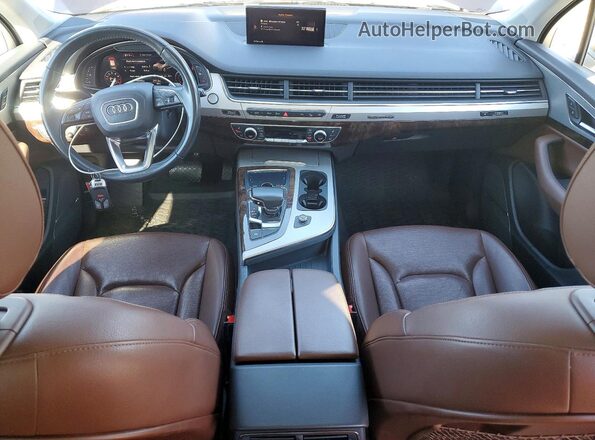 WA1LHAF77KD043000 2019 AUDI Q7 Черный Вид панели приборов