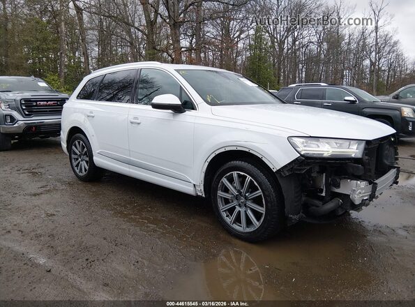 WA1LHAF79JD050612 2018 AUDI Q7 White Передня права чверть