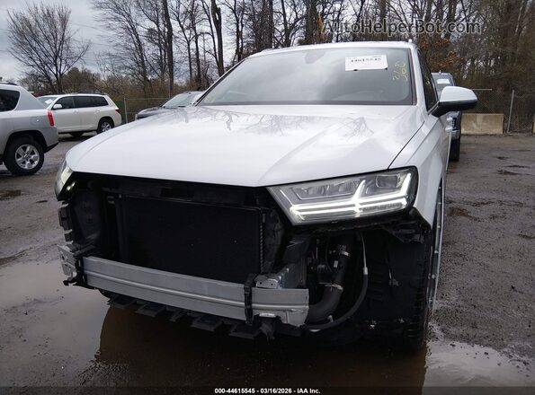WA1LHAF79JD050612 2018 AUDI Q7 White Вид спереду