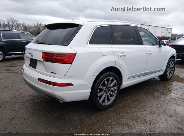 WA1LHAF79JD050612 2018 AUDI Q7 White Задня права чверть