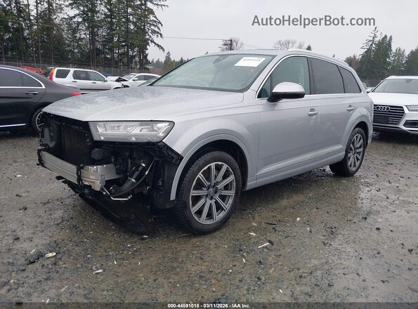 WA1LHAF79KD023038 2019 AUDI Q7 Серебряный Передняя левая четверть
