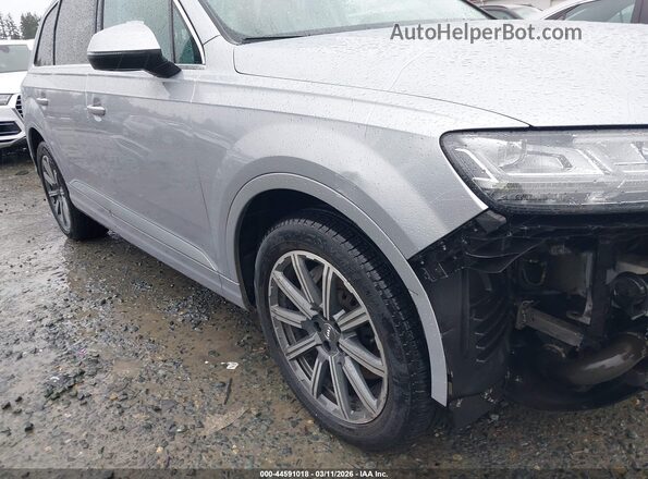 WA1LHAF79KD023038 2019 AUDI Q7 Серебряный Вид спереди