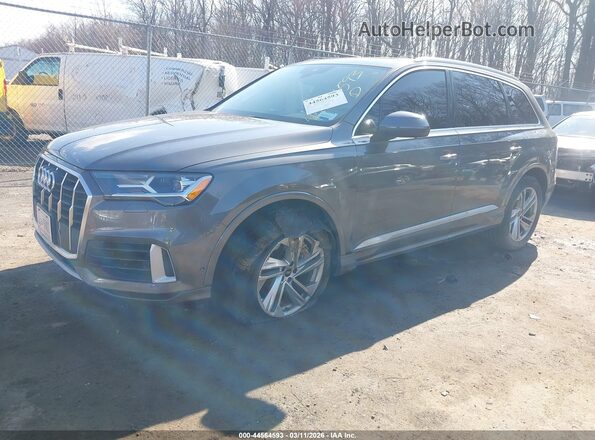 WA1LJAF70MD016227 2021 AUDI Q7 Серый Передняя левая четверть
