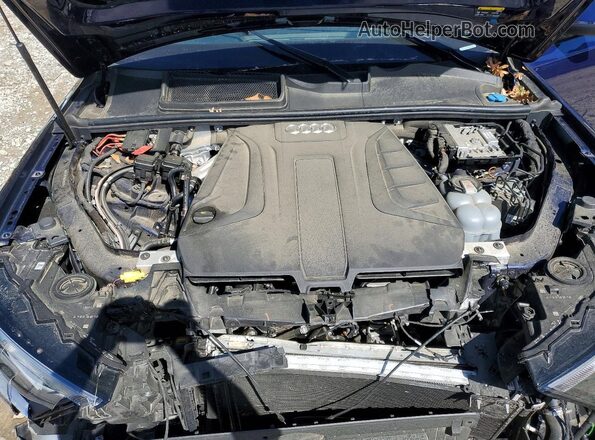 WA1LJBF7XND000947 2022 AUDI Q7 Синий Вид подкапотного пространства