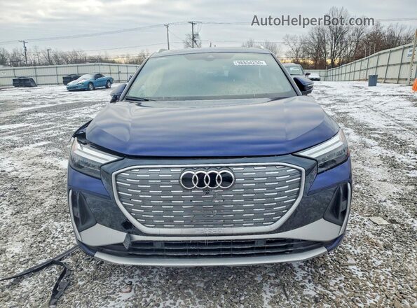 WA1LUBFZ1RP045918 2024 AUDI Q4 Blue წინა ხედი