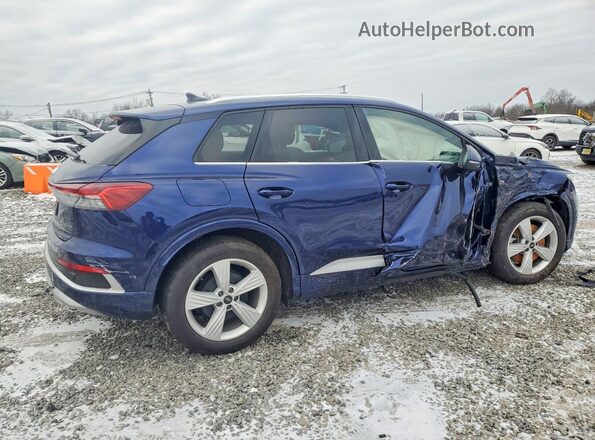 WA1LUBFZ1RP045918 2024 AUDI Q4 Blue უკანა მარჯვენა