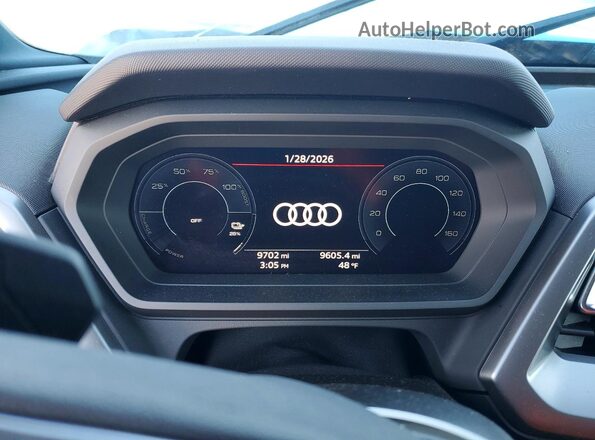 WA1LUBFZ4RP040860 2024 AUDI Q4 Черный Вид щитка приборов