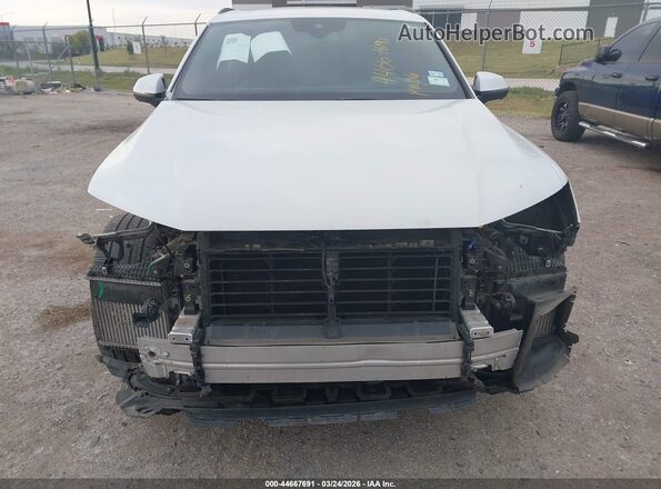WA1LXAF78MD028477 2021 AUDI Q7 White Вид щитка приладів